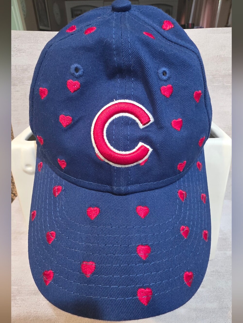 💙❤️ NWOT Chicago Cubs Hearts Hat 💙❤️